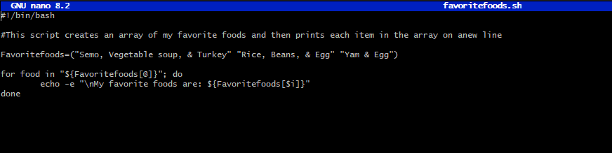 Ade_leyee's tweet image. @jay_hunts @segoslavia @akintunero @OnijeC 
Day 73
#100DaysOfCybersecurity
Day 9
#30DaysOfBashScripting
Started the day 9 tasks on bash scripting, learning how to use arrays. 

I&apos;ll be on this for the night.