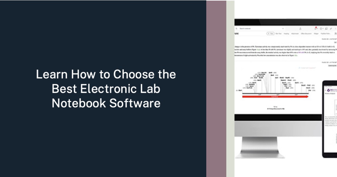 Choosing the perfect Electronic Lab Notebook (ELN) is a critical step for any lab. From identifying your team’s unique needs to ensuring seamless implementation, our comprehensive ELN guide has you covered. Discover key considerations and make an informed decision today!
