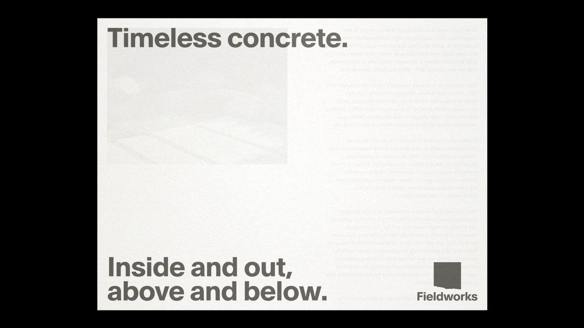 madebyshore's tweet photo. To support the Fieldworks identity, our team crafted a new foundation of brand strategy and messaging to share the unique Fieldworks mission and story. https://t.co/blGclpagbN