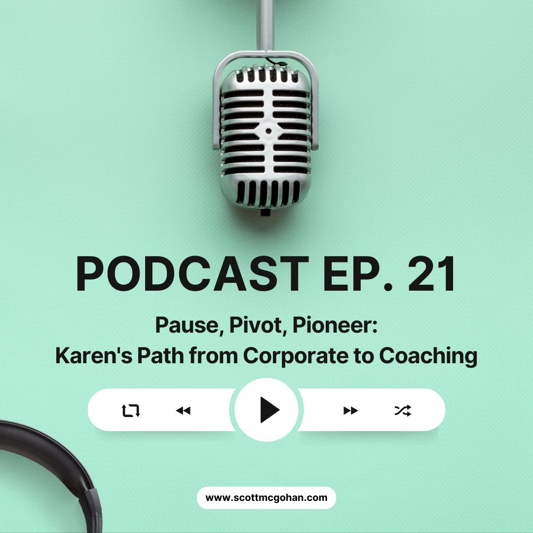 One Morning (@scottmcgohan) on Twitter photo Leadership is a journey of constant learning and adaptation. In our latest podcast episode, Karen shares her inspiring transition from the corporate world to coaching.
Tune in to hear her insights. 🎙️
Listen now: podcast.cultureisaninsidejob.com/2096455/episod…
#Leadership #Coaching #Inspiration Leadership is a journey of constant learning and adaptation. In our latest podcast episode, Karen shares her inspiring transition from the corporate world to coaching.
Tune in to hear her insights. 🎙️
Listen now: podcast.cultureisaninsidejob.com/2096455/episod…
#Leadership #Coaching #Inspiration