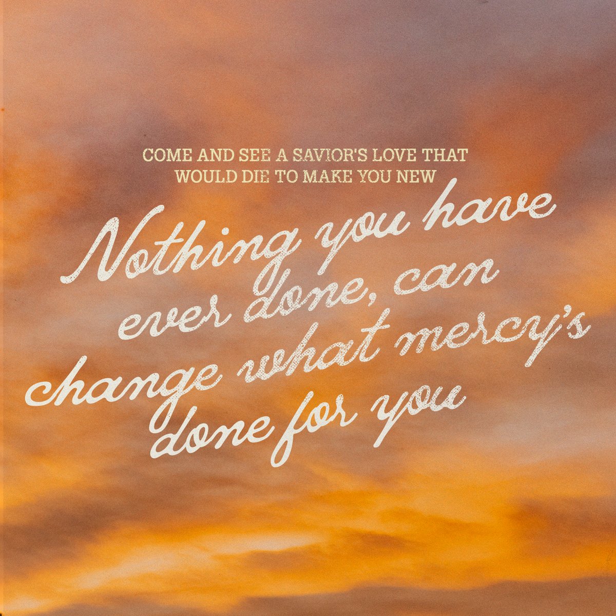 Annewilsonmusic's tweet photo. Nothing you have ever done, can change what mercy’s done for you 🙏🤍 https://t.co/NRyDCAET9r