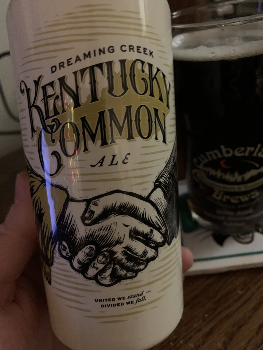 RealBMaxwell's tweet photo. Itโs a sad day when Iโm drinking my last can of @dreamingcreekKY Kentucky Common such a good brew ๐ญ๐บ๐ #kybeer #craftbeer #BeersOnFriday #KentuckyBeer @JonMontag @ErmiyasDESTA @BayBeerReviews @beerhunter74 @Imagicranium @BrianVolkert @RJellyman @CATbrew13 @D_V_T_ @PaulOBrien10 https://t.co/zKb1HQBi7M