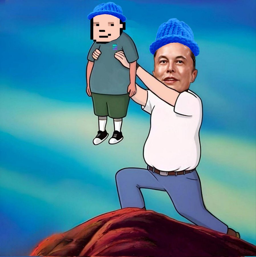 A new King is born, Wif Hat of course.