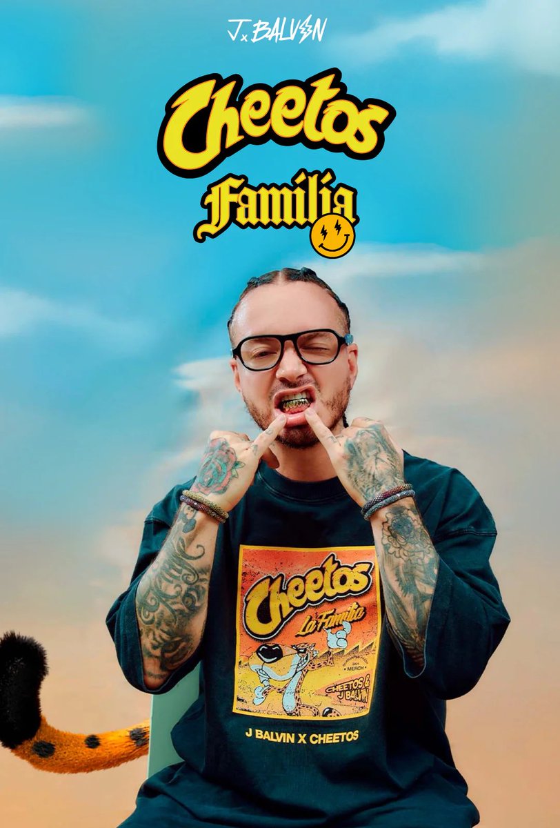 Souflowlive's tweet photo. Jbalvin x Cheetos⚡️ https://t.co/QORa62MHQa
