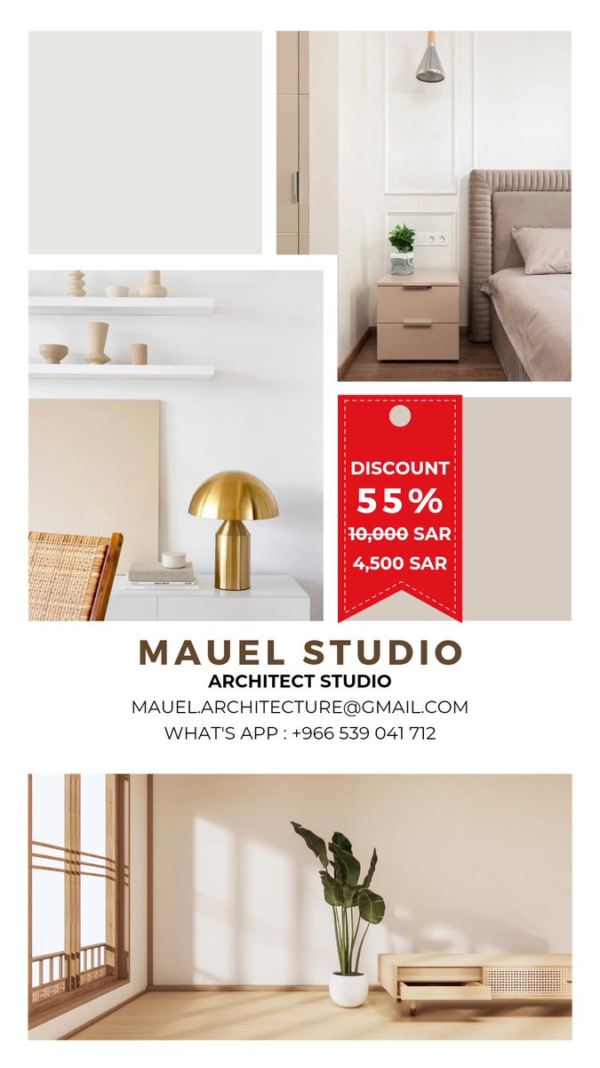 "موئل | حيث للأحلام شكل" | خصم نهاية السنة 🤑

💬 استشارة هندسية معمارية
السعر القديم : 10,000 ريال
السعر الجديد : 4,500 ريال

✨ تصميم يفوق توقعاتك + اهتمام بالتفاصيل + حلول عملية و جذابة!

الخصم لفترة لغاية 31 ديسمبر ❄️