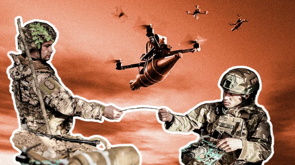 <a href="/washingtonpost/">The Washington Post</a> <a href="/kevinschaul/">Kevin Schaul</a> <a href="/kt_prry/">Kati Perry</a> <a href="/Tagesspiegel/">Tagesspiegel</a> <a href="/bellingcat/">Bellingcat</a> <a href="/scrippsnews/">Scripps News</a> War and Conflict - 🇷🇺 / 🇺🇦

<a href="/derspiegel/">DER SPIEGEL</a>'s explainer found that the war between Kyiv &amp; Moscow has increasingly been fought with cheap, improvised weapons. While <a href="/TextyOrgUa/">TEXTY.Org.Ua</a> analyzed the pace of advance of the Ukrainian &amp; Russian armed forces.

More: twp.ai/1JnnhO