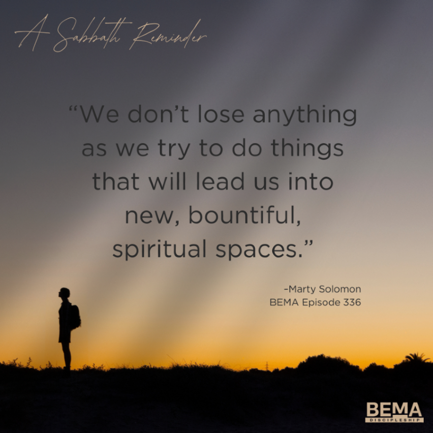 the_BEMA's tweet photo. A Sabbath Reminder 

May you take a moment to let God meet you in new, beautiful places. https://t.co/0pz47DXQiW
