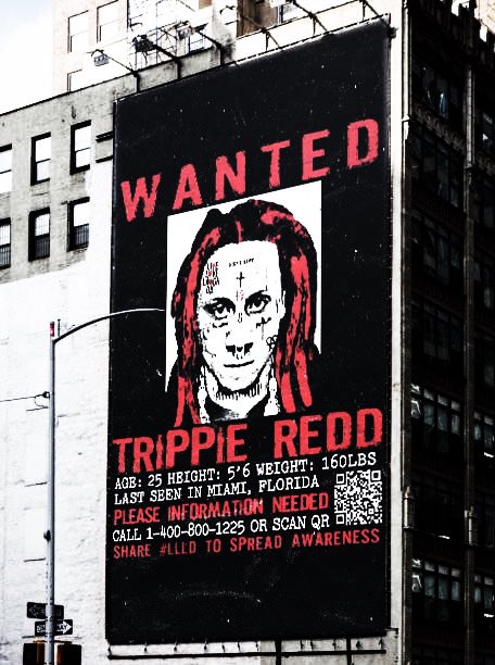 Trippie Redd WANTED 🩸

poster designed by me