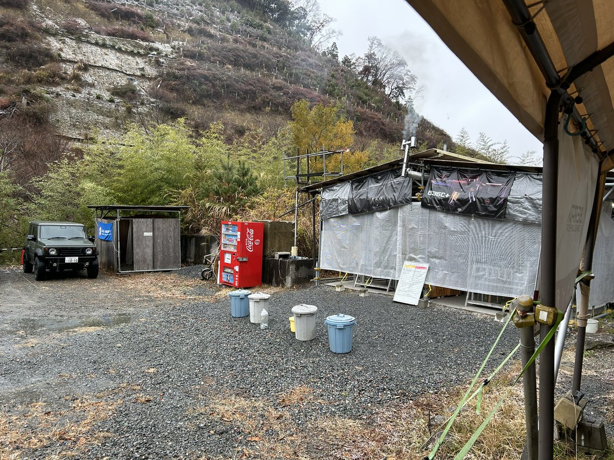 Tadlenny's tweet photo. 初雪⛄️
 #サバゲ
 #ボーダーゾーン https://t.co/89luVmmACo