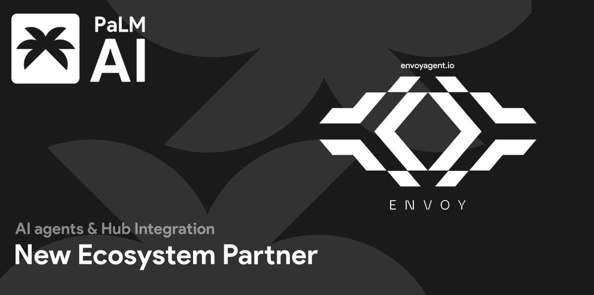Partnership Announcement: More AI Agent Solutions for PaLM Hub!

Amazing news! To meet our burn goals and to enhance the projects tokenomics, we're introducing $PALM as the first AI token that actually serves you in more than one aspect. As you know, by now our revenue share is