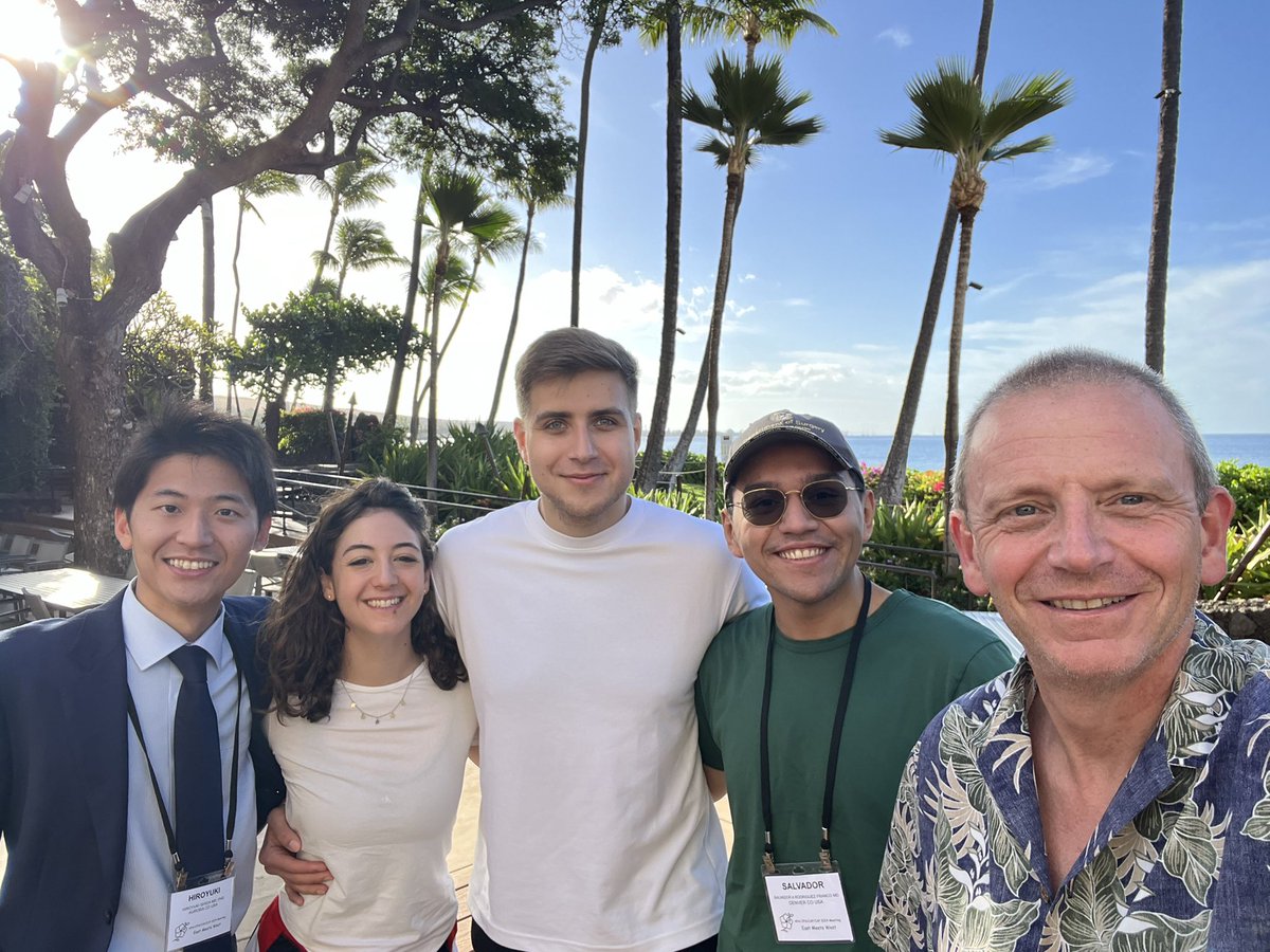 Marco Del Chiaro (@chiaro_del) on Twitter photo So thankful to my research team! Thank you for joining the IAP-APA-JPS-CAP joint meeting in Maui!
<a href="/CUpancreas/">CUpancreas</a> <a href="/CUSurgOnc/">CU Surgical Oncology</a> <a href="/KhomiakAndrew/">Andrii Khomiak</a> <a href="/drfrancosv/">Salvador Franco</a> <a href="/Hiro_Ishida_MD/">Hiroyuki Ishida</a> So thankful to my research team! Thank you for joining the IAP-APA-JPS-CAP joint meeting in Maui!
<a href="/CUpancreas/">CUpancreas</a> <a href="/CUSurgOnc/">CU Surgical Oncology</a> <a href="/KhomiakAndrew/">Andrii Khomiak</a> <a href="/drfrancosv/">Salvador Franco</a> <a href="/Hiro_Ishida_MD/">Hiroyuki Ishida</a>