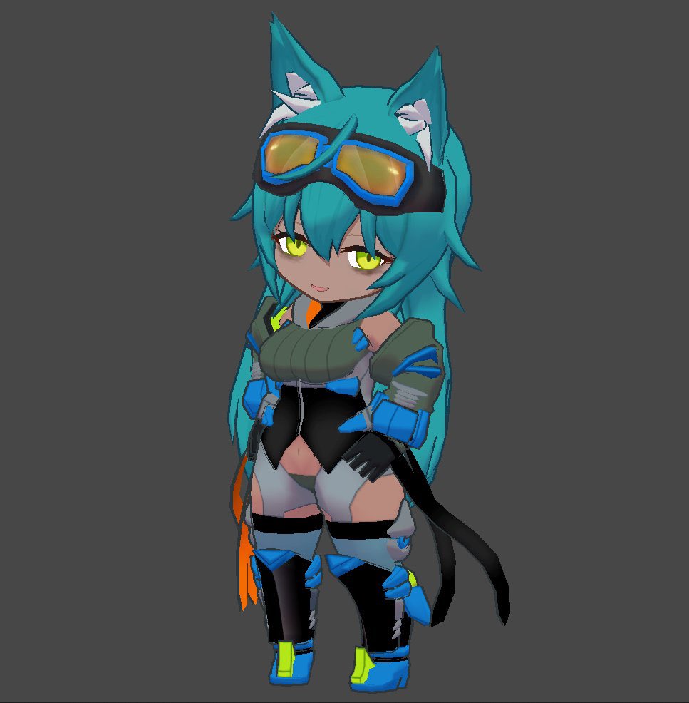 #うちよそ3D
最近はオリジナルの絵の他、3Dのリハビリもはじめました
うちOCのアーバイン
ヴぃヴぃさん(@ vi__x2)_のルアさん
いとりょさん(@ drgn_um)のサンちゃんの
ちび3Dモデルです
需要があればこの感じのデフォルメ3Dモデルのコミッション受けられます(来年から)