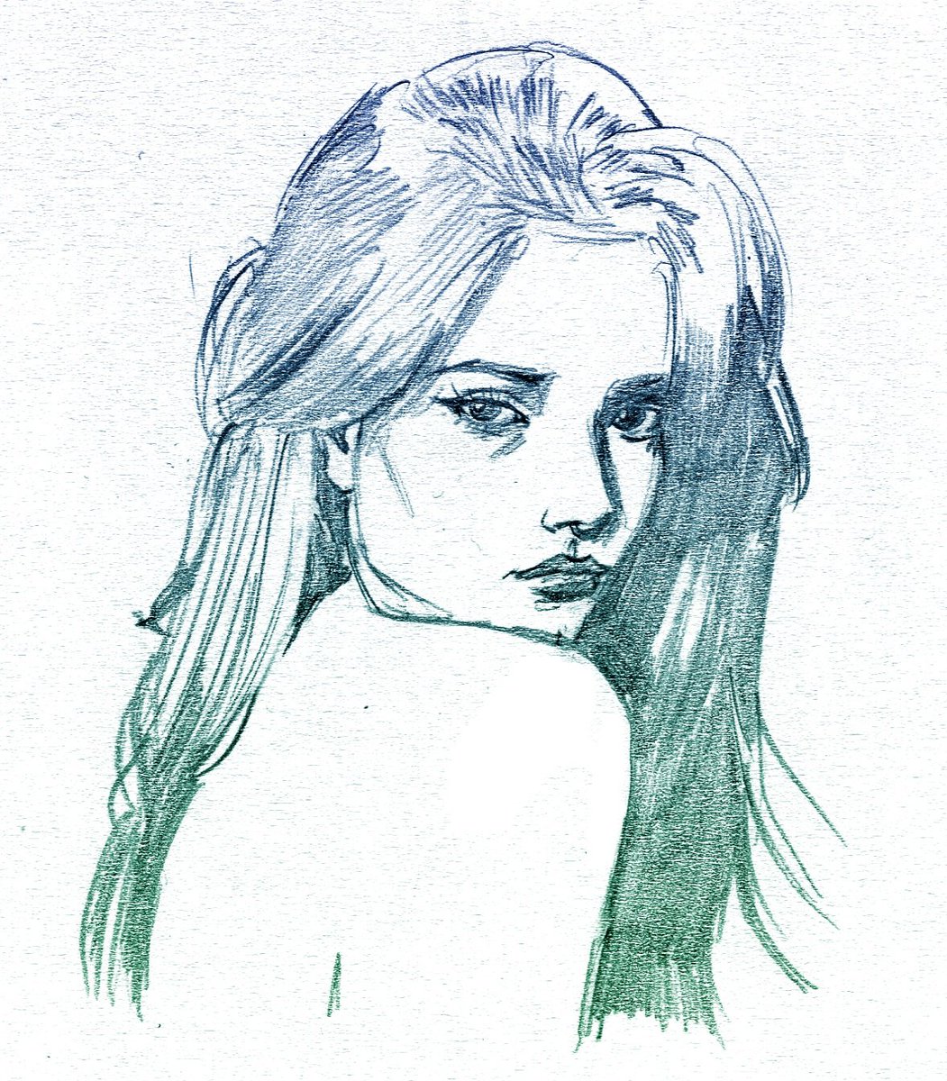 LeonLamART's tweet photo. Portrait sketch
#art #ArtistsOnTwitter #sketchbook #portraitart https://t.co/SyiVUqLtko