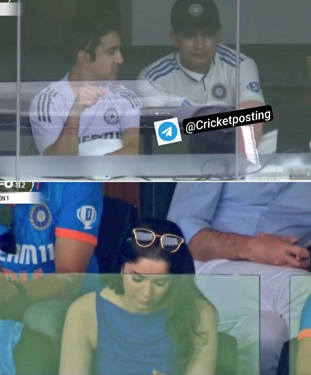 Sara Tendulkar is cheering 👏 for Team India 🇮🇳 from the stands!