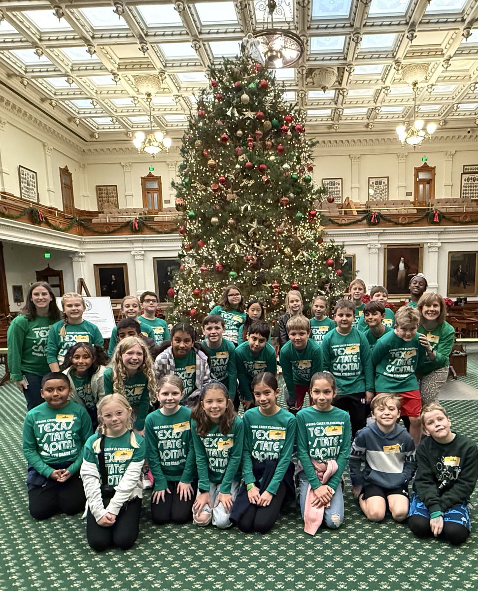 We had the best day on our <a href="/sce_eagles/">Spring Creek Elementary</a> 4th grade field trip to Austin touring the Supreme Court, the Capitol, singing in the outdoor rotunda, and finishing with the Bob Bullock Museum. We are #ProudtobeSCE and grateful to our incredible PTA. #RISDBeTheOne