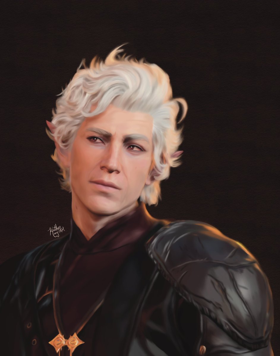 Big Astarion art year for me #Astarionfanart #bg3