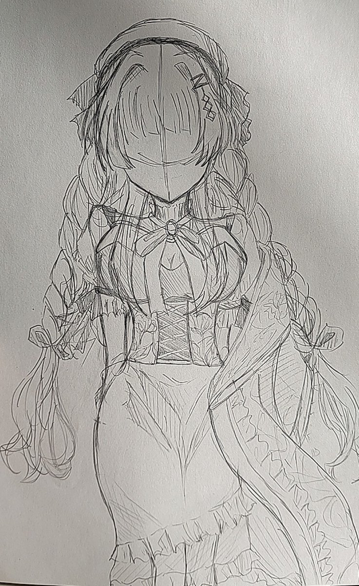 服と装飾の構想だけ