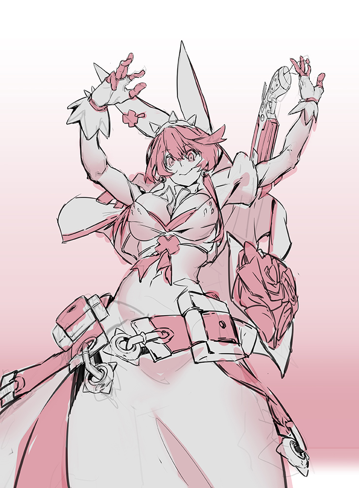 bakusouctr's tweet photo. エルフェルト＝ヴァレンタイン
#GuiltyGear  #ELPHELT https://t.co/tg3tBzNSfI