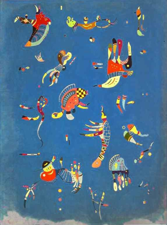 M_Michel_Prof's tweet photo. Wassily #Kandinsky passed away #OTD (Dec. 13) in 1944. Though associated with his native country Russia, Kandinsky moved to France in late 1933 and eventually became a French citizen in 1939.  

These are some of the works he created after his move to France. #FrancophoneFriday https://t.co/G6w8Uf6ybZ