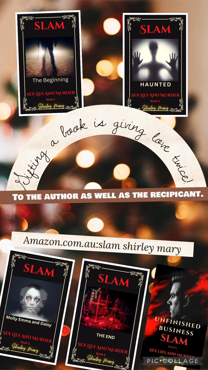 ShirleyMaryHall's tweet photo. Need Christmas present ideas? Send them straight from Amazon.  Or read them for free on kindle unlimited.
#ShamelessSelfpromoSaturday #xmasshoppinglist #gifts #novela #goodreads https://t.co/TvAB4fOzT4