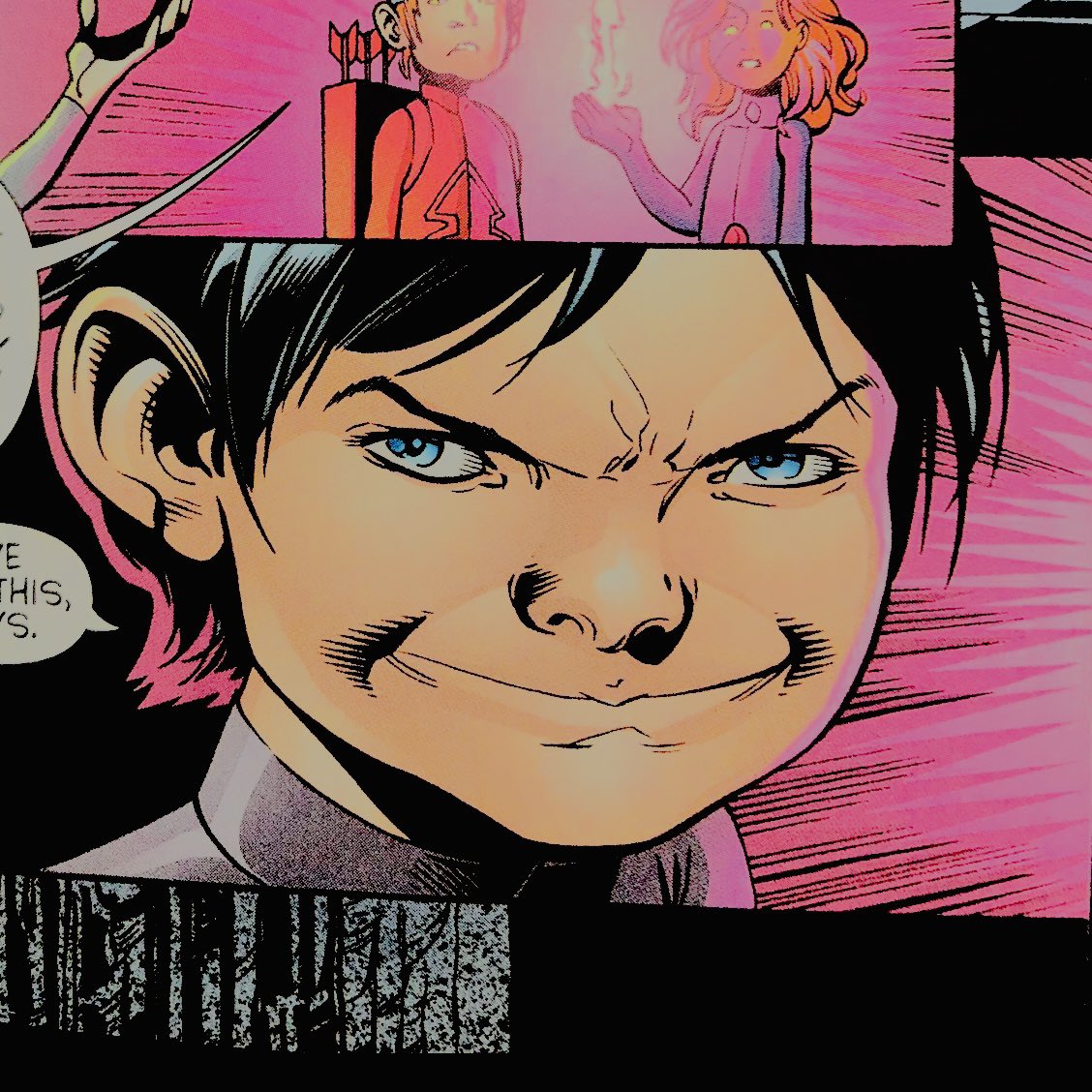 Batfanboy's tweet photo. @Deck0fSpades the colorist went a little overboard here he’s not (that) ugly! https://t.co/rhTwPNUb8y