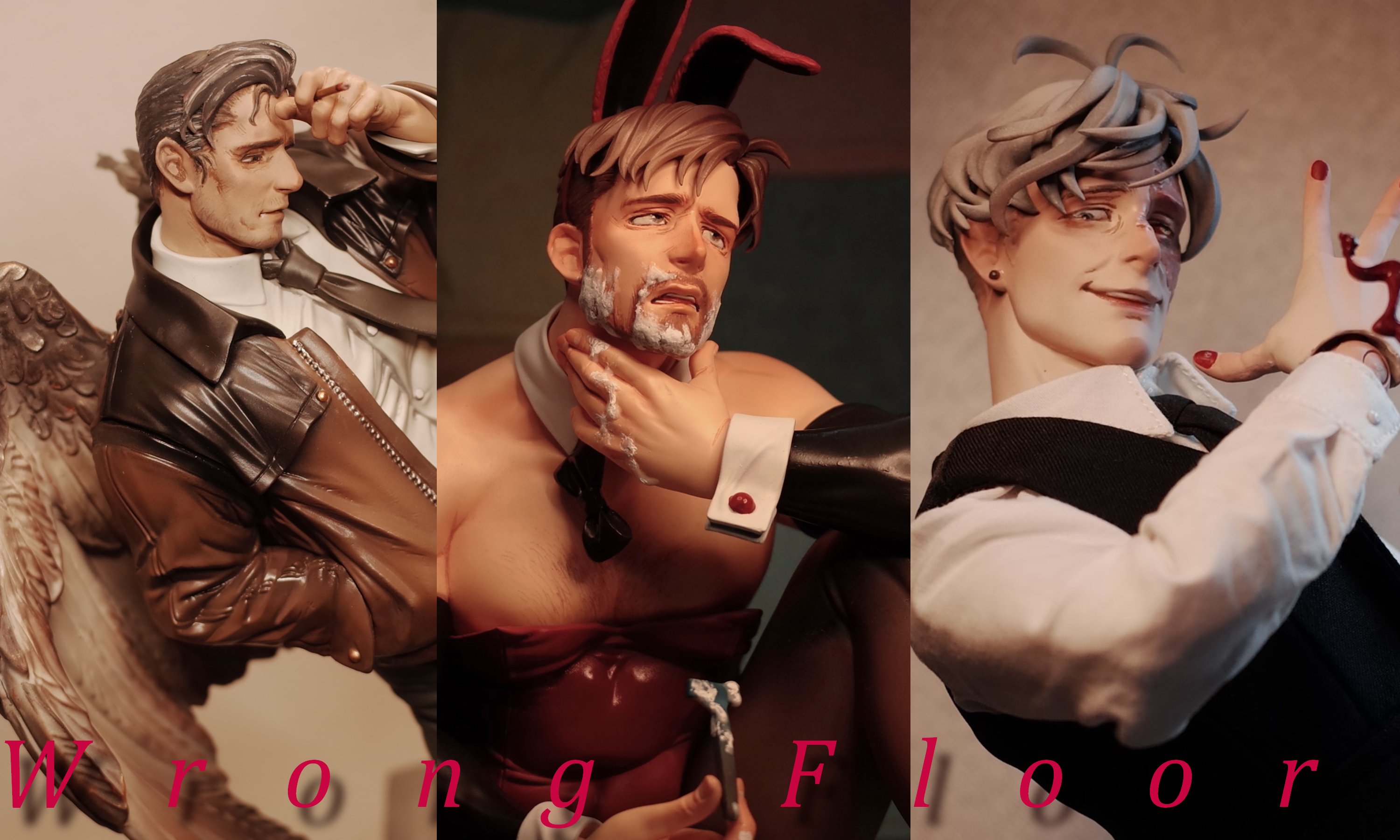 髭剃りバニー」オリジナルガレージキット