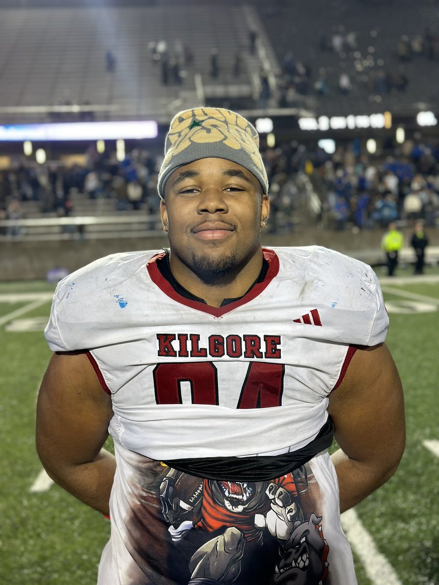 Cade Draughon (@cade_draughon) on Twitter photo 2026 Kilgore DL Cameron Christian is a force in the middle of that Bulldog defense. A lot championship teams have great interior play in the trenches and Christian is an example of that. Holds offers from North Texas, UTSA, Texas Tech and others
@BIGCAM0805 | <a href="/kilgore_fb/">Kilgore Bulldogs FB</a> 2026 Kilgore DL Cameron Christian is a force in the middle of that Bulldog defense. A lot championship teams have great interior play in the trenches and Christian is an example of that. Holds offers from North Texas, UTSA, Texas Tech and others
@BIGCAM0805 | <a href="/kilgore_fb/">Kilgore Bulldogs FB</a>