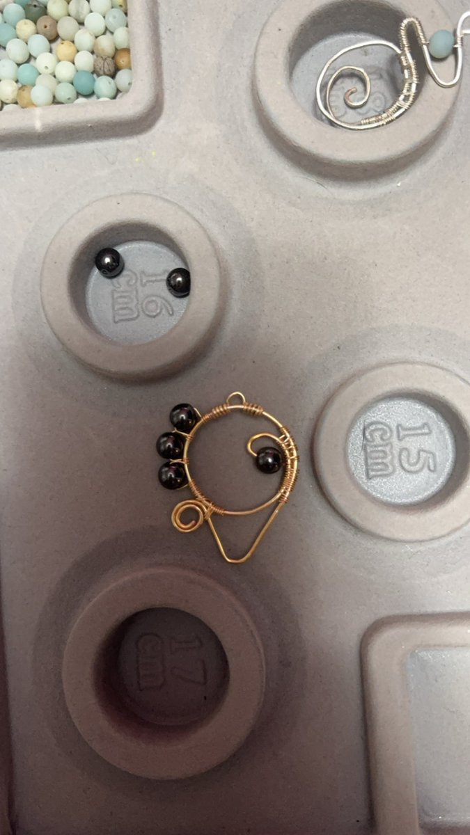 Started getting into making jewelry! Here are some pieces from the last few days.