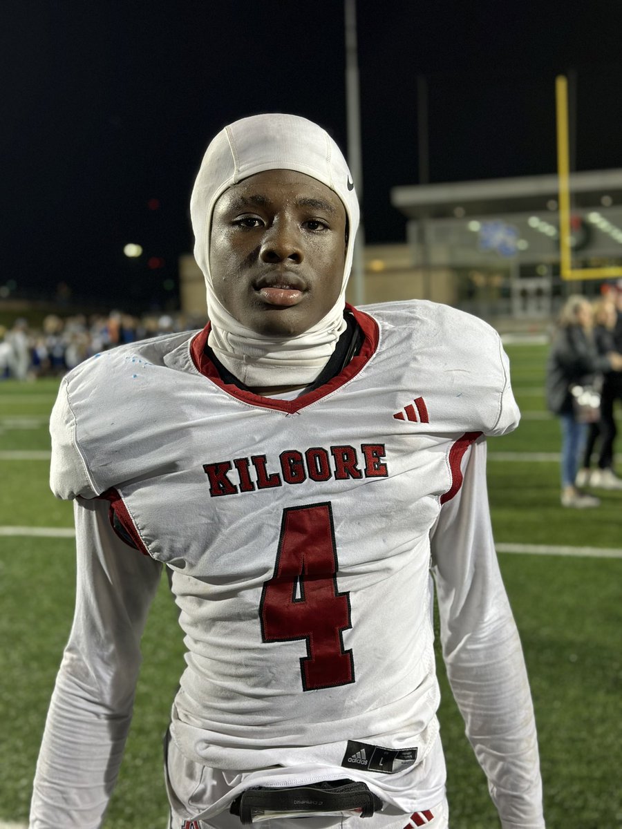 Cade Draughon (@cade_draughon) on Twitter photo 2026 Kilgore ATH Lekeyleon Graves plays both sides for the Bulldogs and is a big reason why they’re headed to AT&T. At 6’0, 180 lbs, he can play multiple positions on the field and possesses real athleticism
<a href="/Lakeyleon2026/">Lakeyleon graves</a> | <a href="/kilgore_fb/">Kilgore Bulldogs FB</a> 2026 Kilgore ATH Lekeyleon Graves plays both sides for the Bulldogs and is a big reason why they’re headed to AT&T. At 6’0, 180 lbs, he can play multiple positions on the field and possesses real athleticism
<a href="/Lakeyleon2026/">Lakeyleon graves</a> | <a href="/kilgore_fb/">Kilgore Bulldogs FB</a>