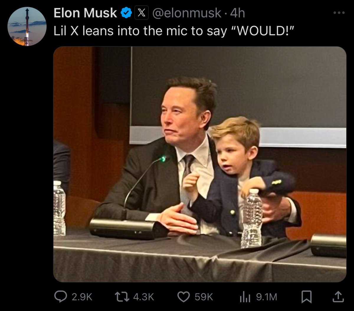 If I were obsessed with saying LGBTQ people are sexualizing children I would probably not publicly sexualize my own child