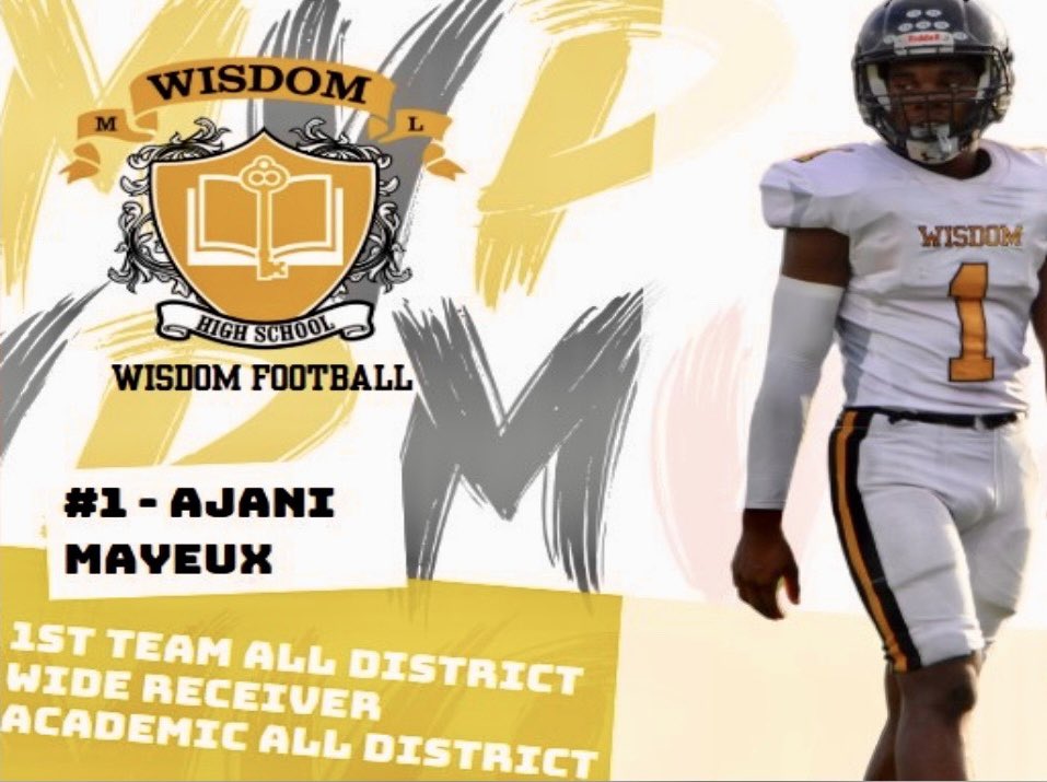 ajanimayeux10's tweet photo. Happy to say I made the 18-6A Varsity 1ST All District Team! The grind doesn’t stop here! @BranchJamarkus @CoachT_Herrera @coachwatson04 @CoachALJ3 @CoachJCaraway @coleman5elijah @Scout_ScottC @CoachHebert12 @DartmouthFTBL https://t.co/Gk5H6MAT9z