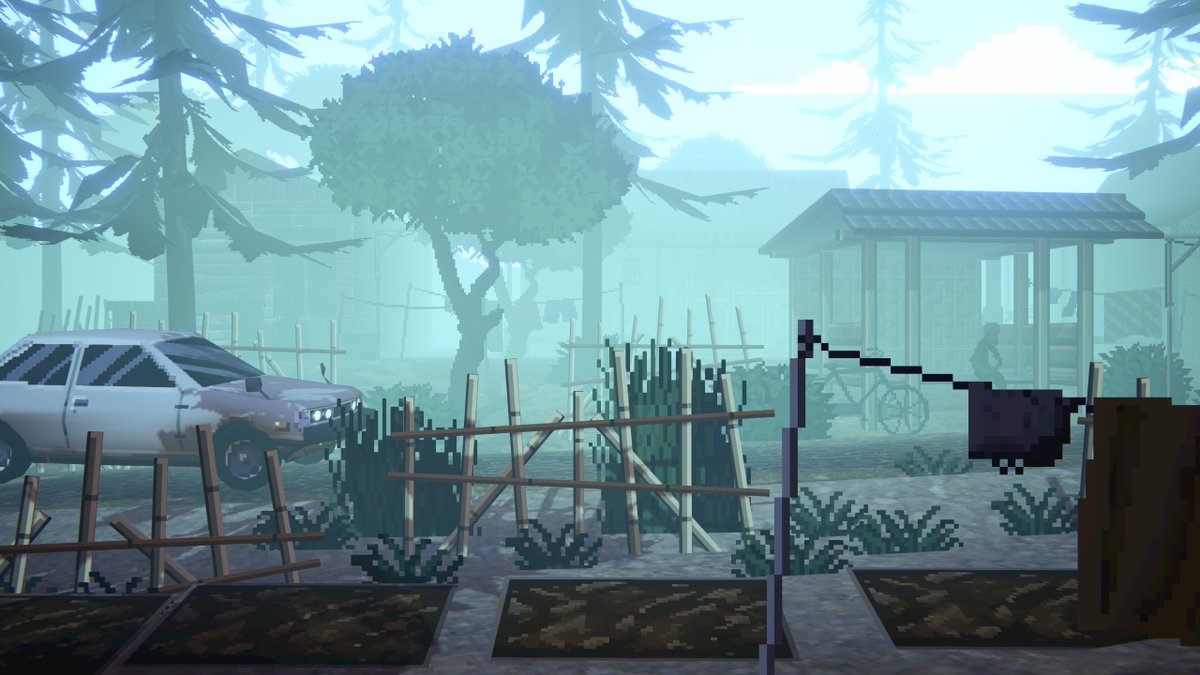 PendopoStudio's tweet photo. "Be wary of the locals, they won't let anyone get near that cursed place."

"...Because they've seen enough..." 

Wishlist The Fractured Shimmer on Steam👁️
🔽Link below🔽

#ScreenshotSaturday #indiegame #horror https://t.co/LiZ2CGO3el