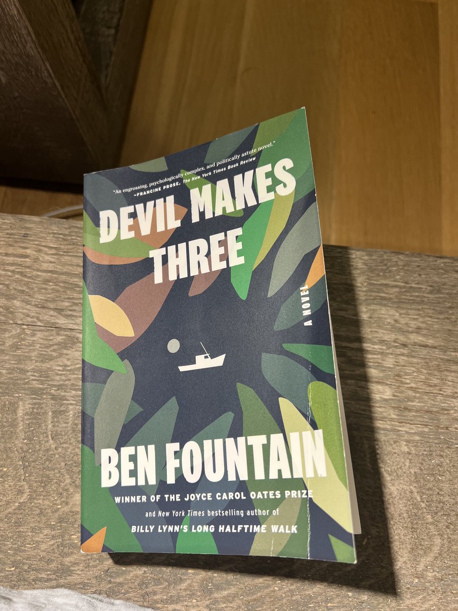 Torensborg's tweet photo. Thank you Ben Fountain for an entertaining read that taught me some Haitian history. #devilmakesthree https://t.co/sNen8zljiP