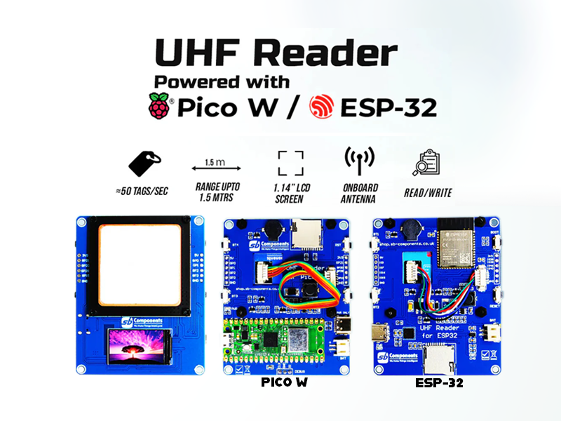 pigadgets01's tweet image. UHF Reader Built-in Pico W and Esp32 with Reading 50 Tags Per Second
tinyurl.com/2avdsws8
#picow #raspberrypipico #uhfreader #esp32 #micropython #arduino #espressif