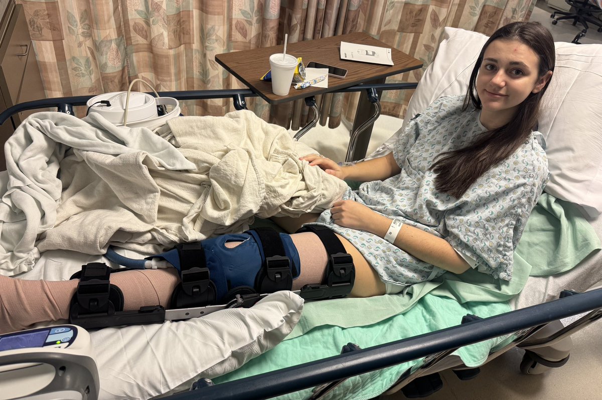 ashlan2430's tweet image. Everything happens for a reason. This will, without a doubt, be my biggest challenge to overcome. The comeback is always greater than the setback‼️‼️ I’ll be back. #meniscustear #mpflreconstruction