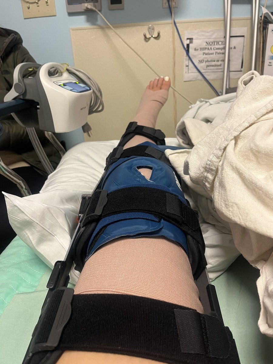 ashlan2430's tweet image. Everything happens for a reason. This will, without a doubt, be my biggest challenge to overcome. The comeback is always greater than the setback‼️‼️ I’ll be back. #meniscustear #mpflreconstruction