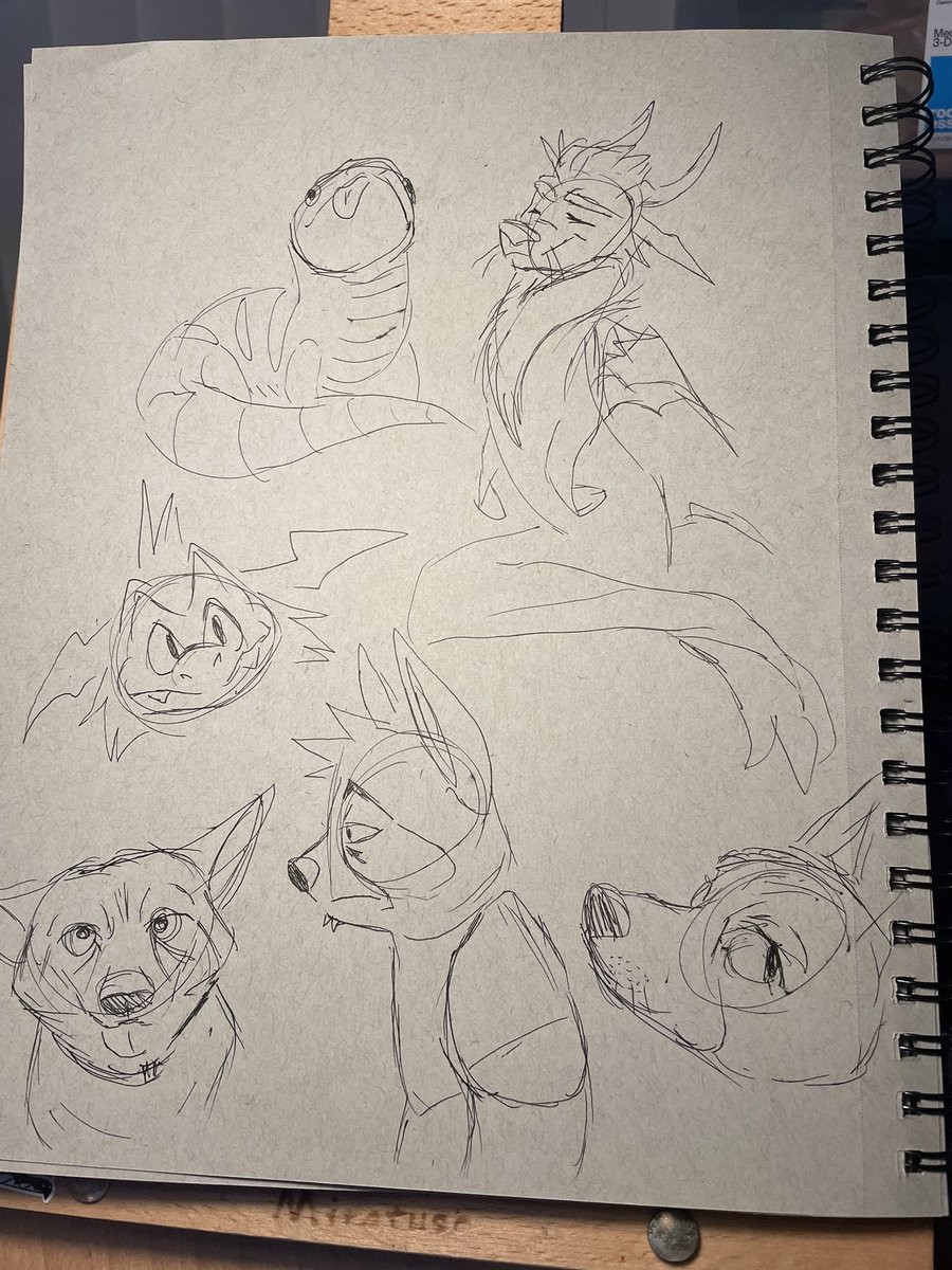 sketchagon's tweet photo. Daily Sketchbook: DAY 348 https://t.co/MPsKbVM4uN