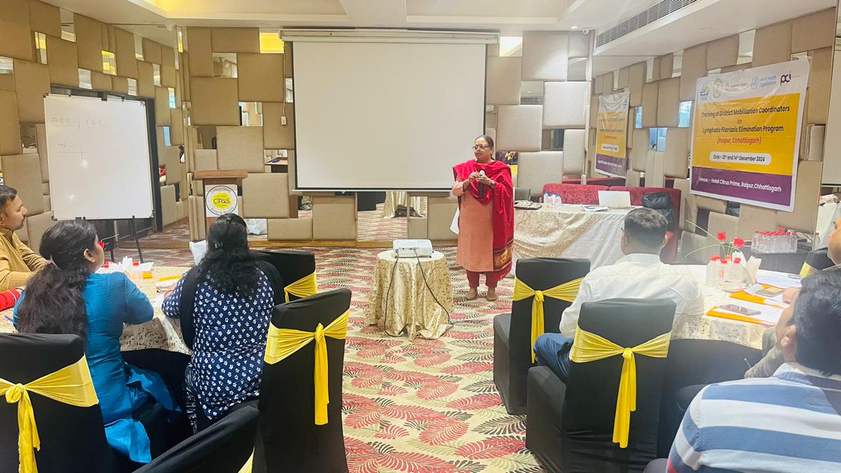 ranpal1234's tweet photo. State of Uttar Pradesh and Chhattisgarh are getting ready for the mass drug administration campaign. PCI India conducted training of district mobilization coordinators in both the states. https://t.co/K9FsP6RVBo
