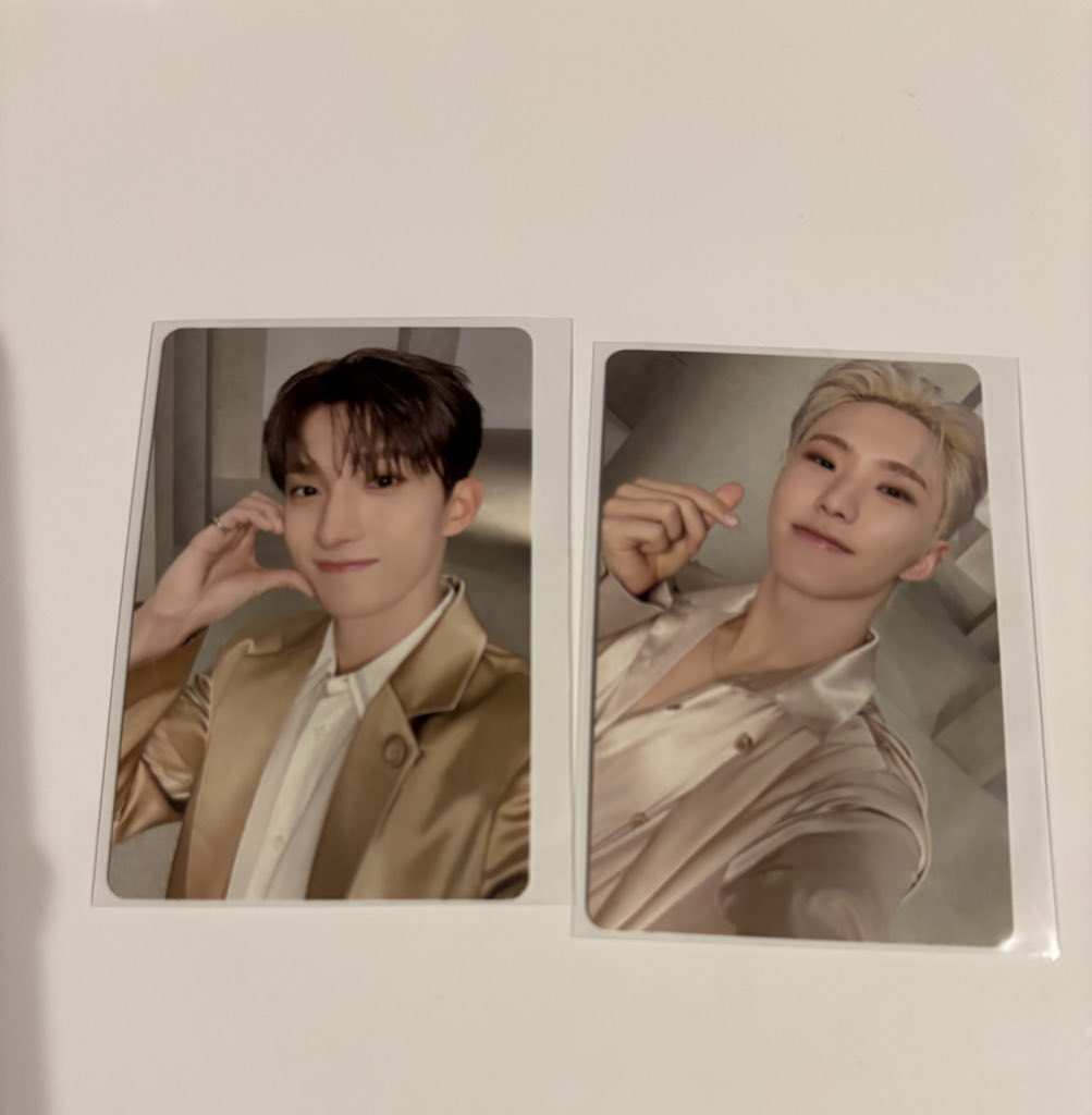 usako__rab's tweet photo. SEVENTEEN セブチ RIGHT HERE JAPAN トレカ 交換

譲 エスクプス、ジョンハン、ホシ、ドギョム

求 イルコン セルカ ウォヌ 
     イルコン ホロ ウォヌ ミンギュ
     韓国 セルカ ミンギュ

同種でなるべくまとめて交換希望です。
郵送もしくは大阪手渡し
よろしくお願いいたします🙇‍♀️ https://t.co/1jmYqsegSv