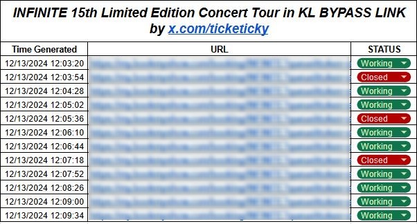 ticketicky's tweet photo. 🎯 We’ve successfully skipped the queue for BOOK MY SHOW - INFINITE 15TH ANNIVERSARY CONCERT LIMITED EDITION in Kuala Lumpur! 
#proof_ticketicky
#INFINITEinKL 
#INFINITE 
#INFINITEINMY 
#INFINITE15THANNIVERSARY https://t.co/8Vs4UxCOMq