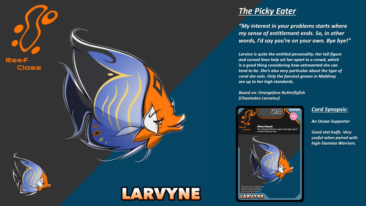 HyciaHub's tweet photo. It’s Friday, and now that getting the beta of Hycia finished I’m back to making weekly character updates. Share if you recognize any of the aquatic animals of inspiration from this week 💙

#cardgame #tabletopgames #indiegame #kickstartercampaign #crowdfunding #marinebiology https://t.co/kMyDgcKT5Y