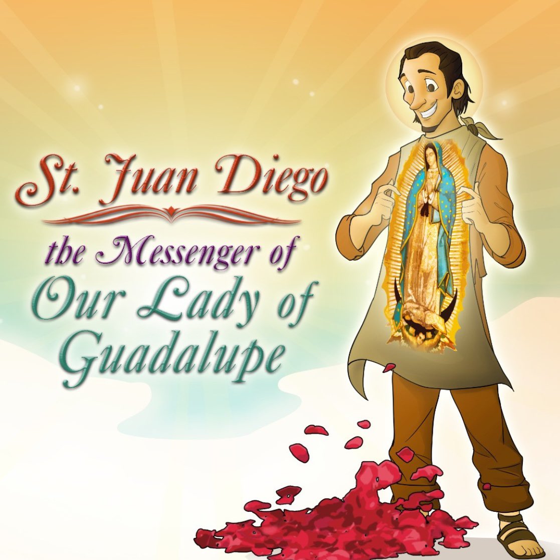 prostradacomics's tweet photo. #OurLadyofGuadalupe #NuestraSenoradeGuadalupe #CatholicComics #StJuanDiego https://t.co/g51ZAwkXCW