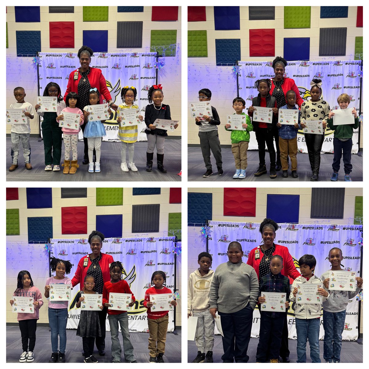 UPES_Leads's tweet photo. A Fun-Filled Friday as we celebrated our Leaders of the Month &amp; rewarded their hard work with Pizza w/the Principal 🍕Super proud of them for working  to accomplish our mission of "Growing Tomorrow’s Leaders Today" #UPESLeads #WeAreFalcons ❤️🦅 @nakelya @KieraSEzell https://t.co/cXf1gHjpri