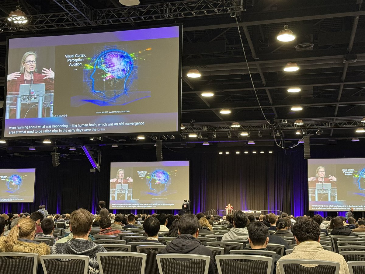 fluck_5's tweet photo. Really refreshing to shift gears for a bit and get some neuroscience at NeurIPS https://t.co/1e8rDq50w7