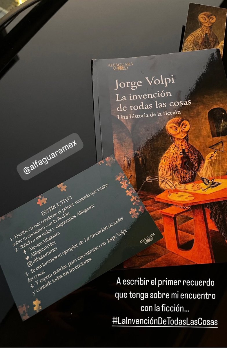 #LaInvenciónDeTodasLasCosas <a href="/penguinlibrosmx/">Penguin Libros México</a> <a href="/AlfaguaraMex/">Alfaguara Editorial</a> <a href="/jvolpi/">Jorge Volpi</a>