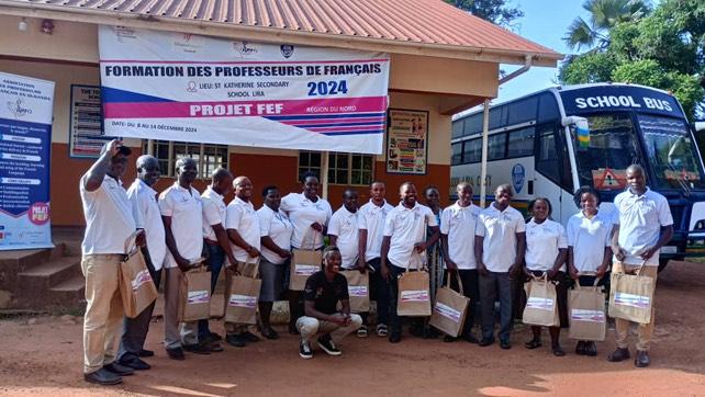 ProfsFLEouganda's tweet photo. Teachers of French in Lira & Gulu are leading the way! The FEF PROJECT, Funded by the French government through @FranceinUganda & @AFKampala, is equipping Trs of French to implement the new curriculum with cutting-edge methods. #TeachingTransformation #FrenchEducation https://t.co/n6OVsn9v4V