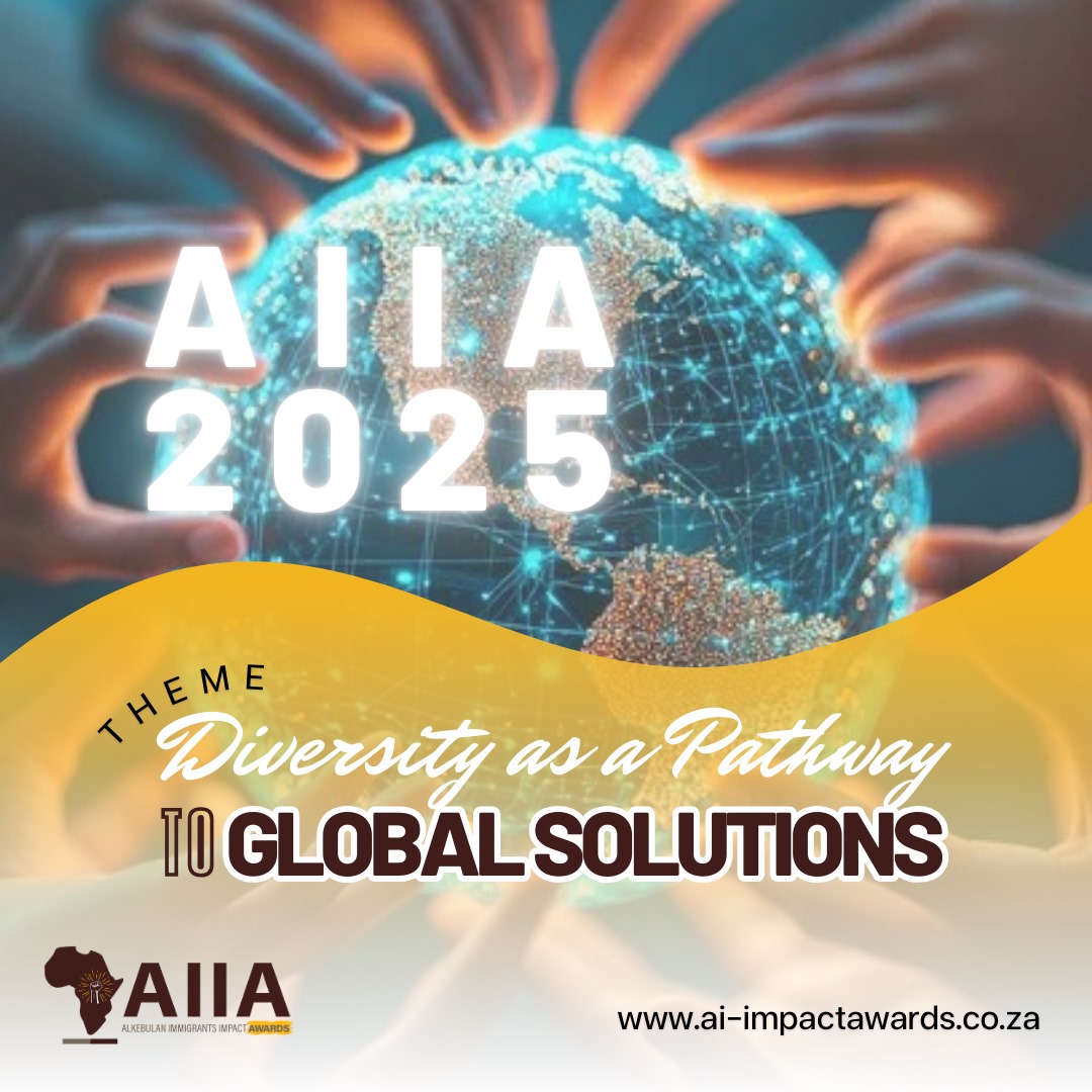 AlkebulanAwards's tweet image. As we head towards the end of the year 2024, it gives us great pleasure to announce our theme for 2025 DIVERSITY AS A PATHWAY TO GLOBAL SOLUTIONS.We are working towards global solutions.

 #globalsolutions #heritagefestival2024 #GlobalCommunity #aiia #aiia2025