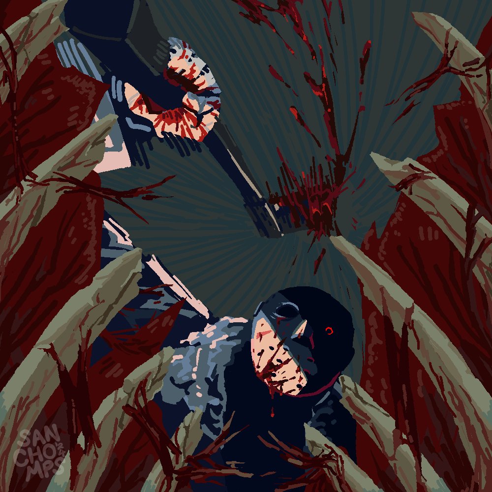 came out swinging #FridayThe13th