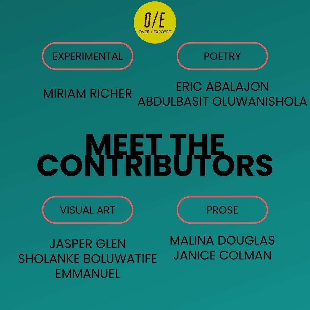 overexposedlit's tweet image. as we lock in behind the scenes… meet the ISSUE 3 contributors! stay tuned for sneak peeks in the near future