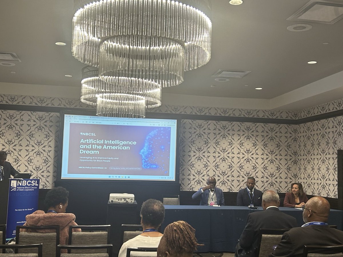 AI can help decrease maternal mortality. But we need to train it properly first.

Thank you <a href="/NBCSL77/">National Black Caucus of State Legislators</a> for hearing my thoughts on the importance of training AI based on medical history.

If AI is going to help us, it needs to be tailored to each person; not to racial stereotypes.